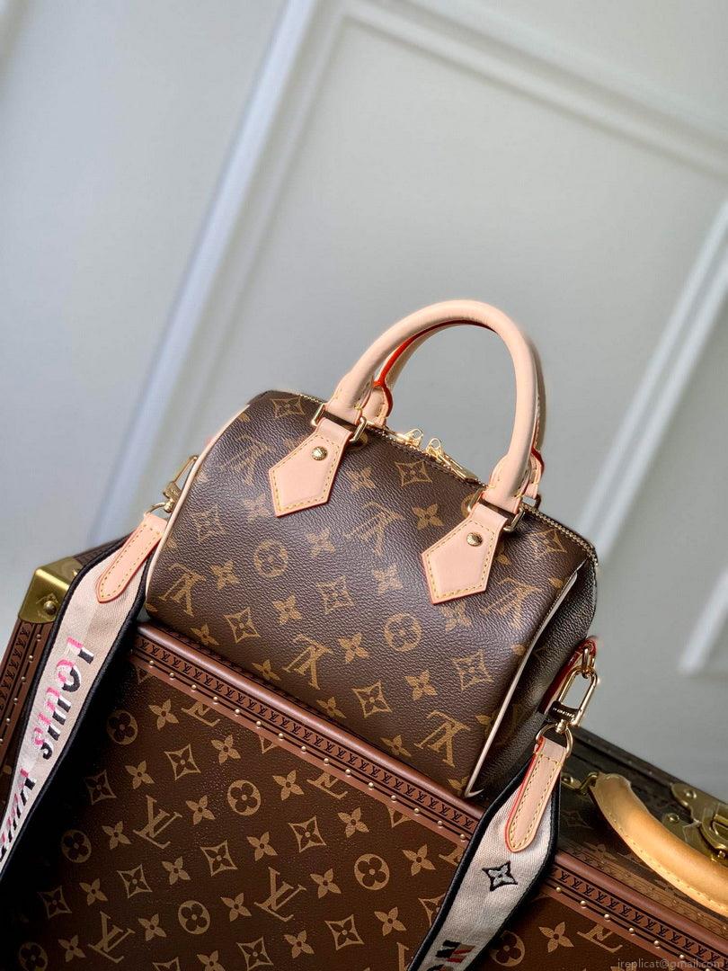 LV M46234 Louis Vuitton Speedy Bandoulière 20 Black
