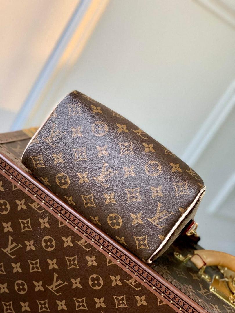 LV M46234 Louis Vuitton Speedy Bandoulière 20 Black