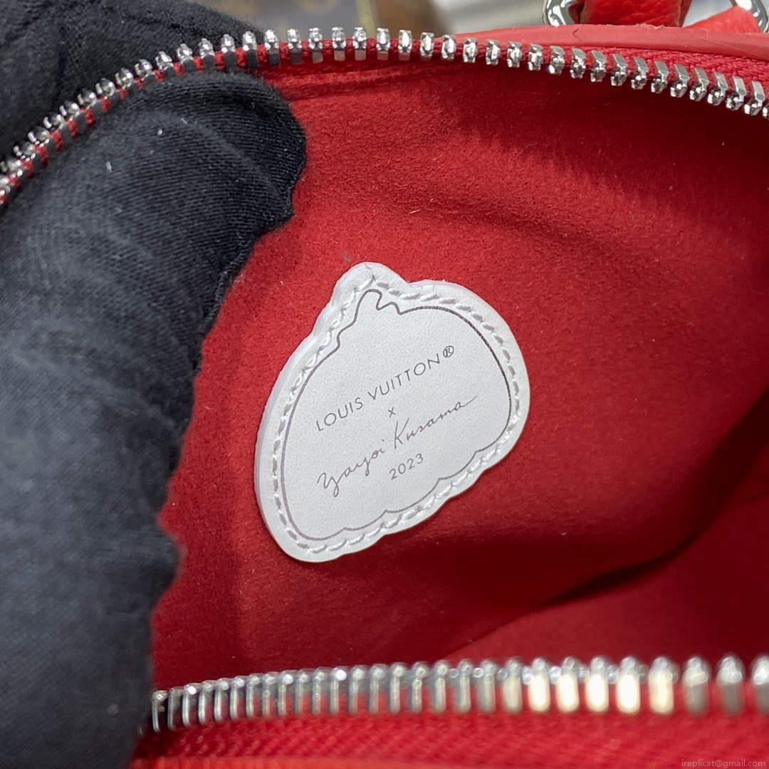LV M46411 Louis Vuitton LV x YK Speedy Bandoulière 20 Bag Red