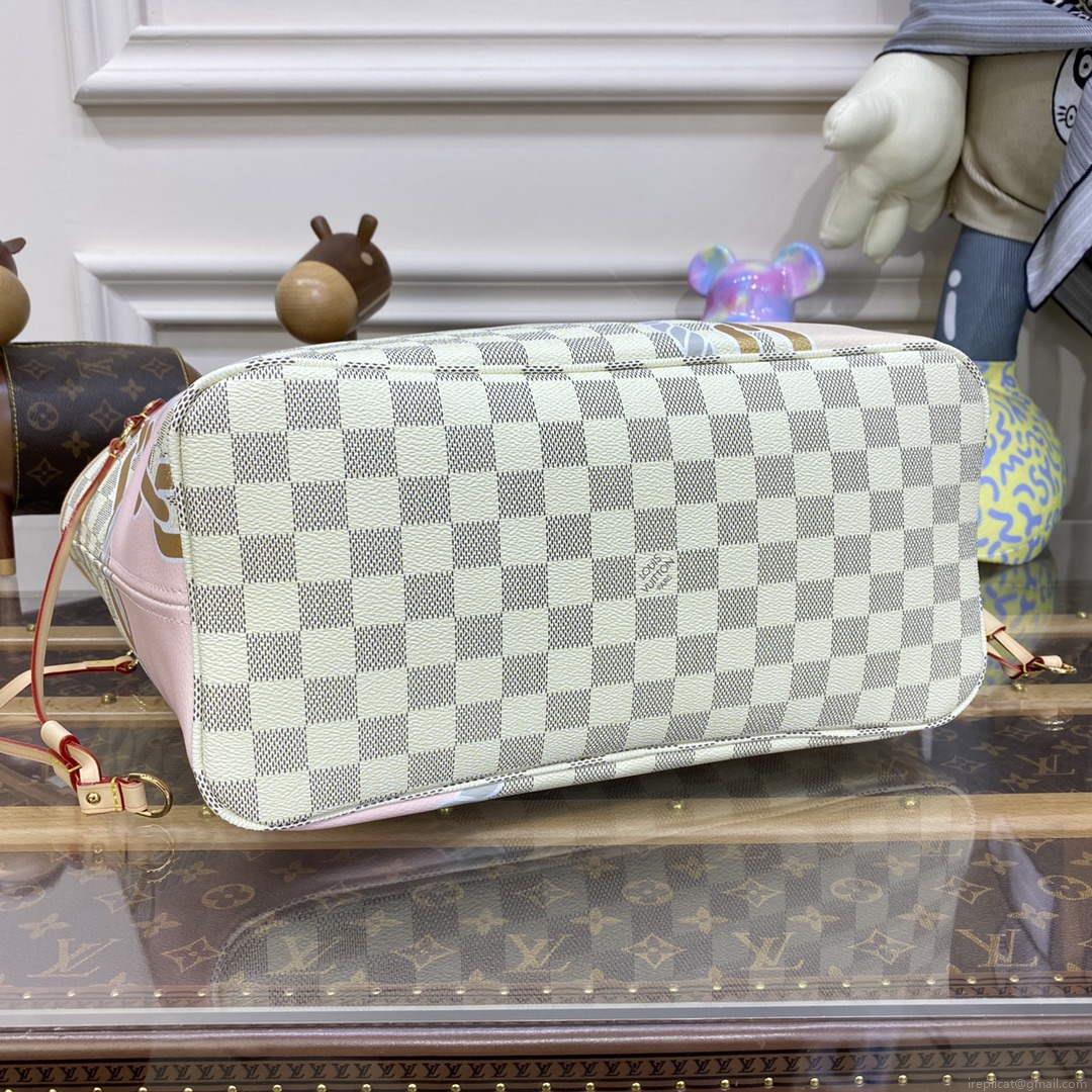 LV N40471 Louis Vuitton Neverfull MM Damier Tote Bag