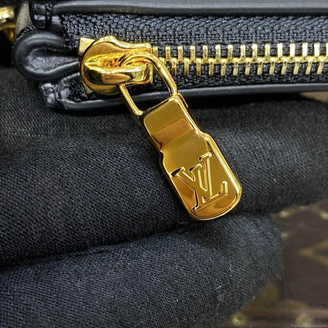 LV M82247 Louis Vuitton Lexington Pouch Bag Black