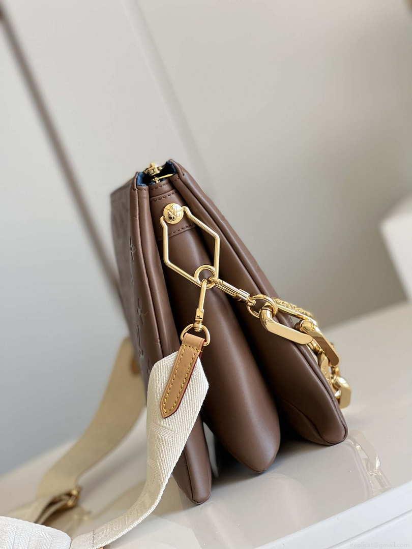 Louis Vuitton M21276 Coussin MM Bag LV M57783 Taupe Brown