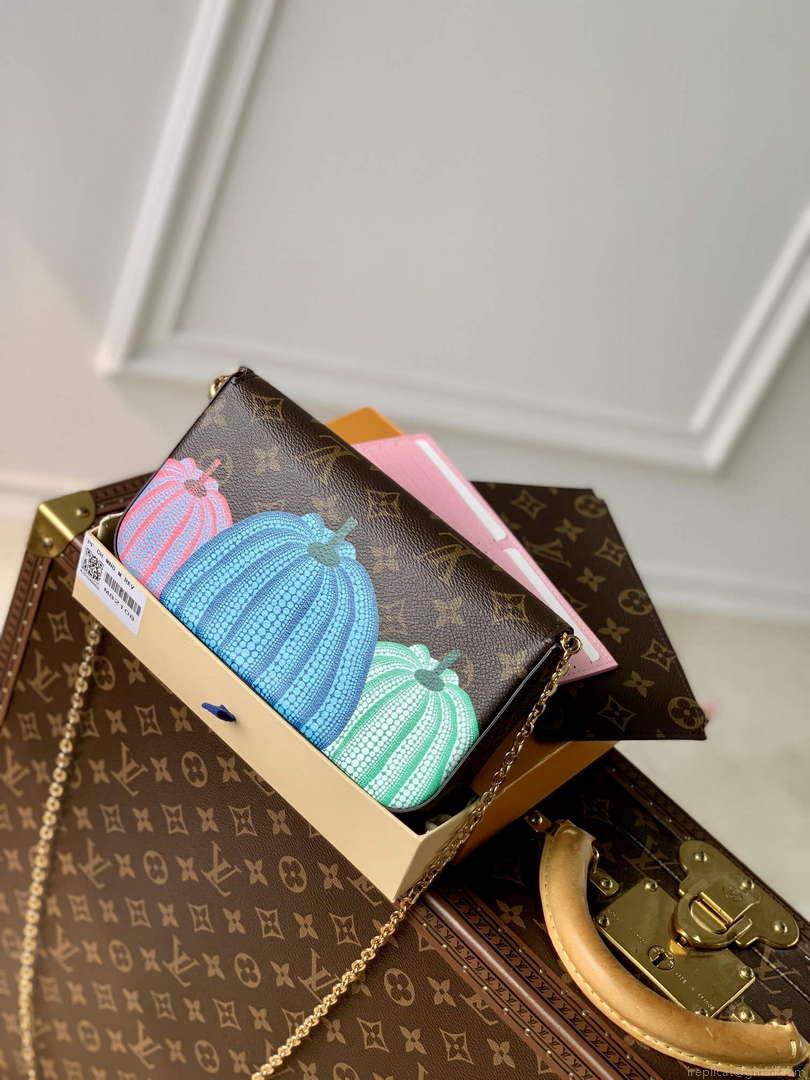 LV M82108 Louis Vuitton LV x YK Félicie Pochette