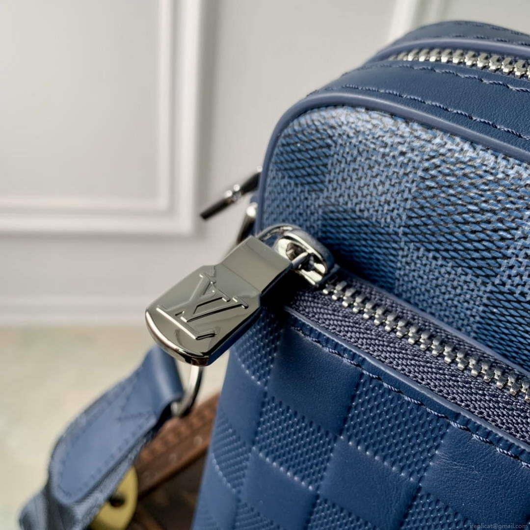 LV N40438 Louis Vuitton Trio Messenger Bag Blue