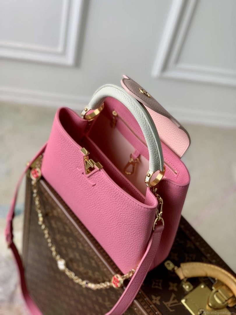 LV M22375 Louis Vuitton Capucines BB Bag Pink