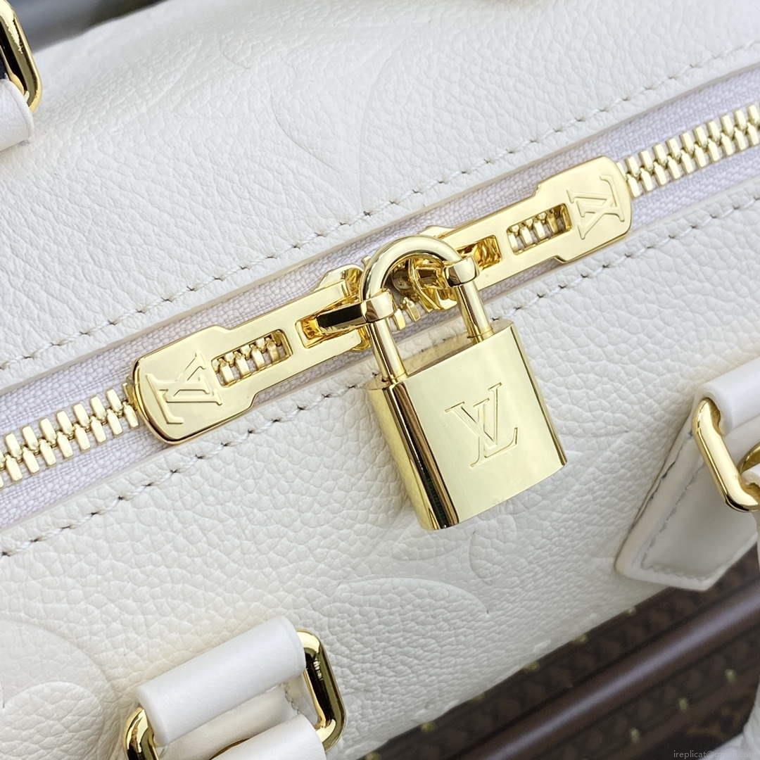 LV M58953 Louis Vuitton Speedy Bandoulière 20 Bag White