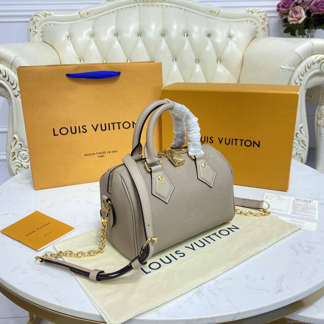 LV M58953 Louis Vuitton Speedy Bandoulière 20 Bag Crème Beige