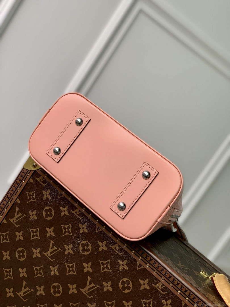 LV M21682 Louis Vuitton Alma BB Bag Rose Trianon Pink