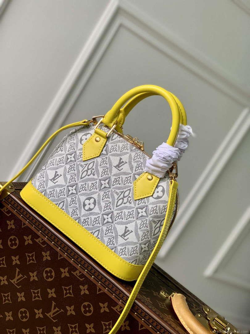 LV N40447 Louis Vuitton Alma BB Bag Yellow