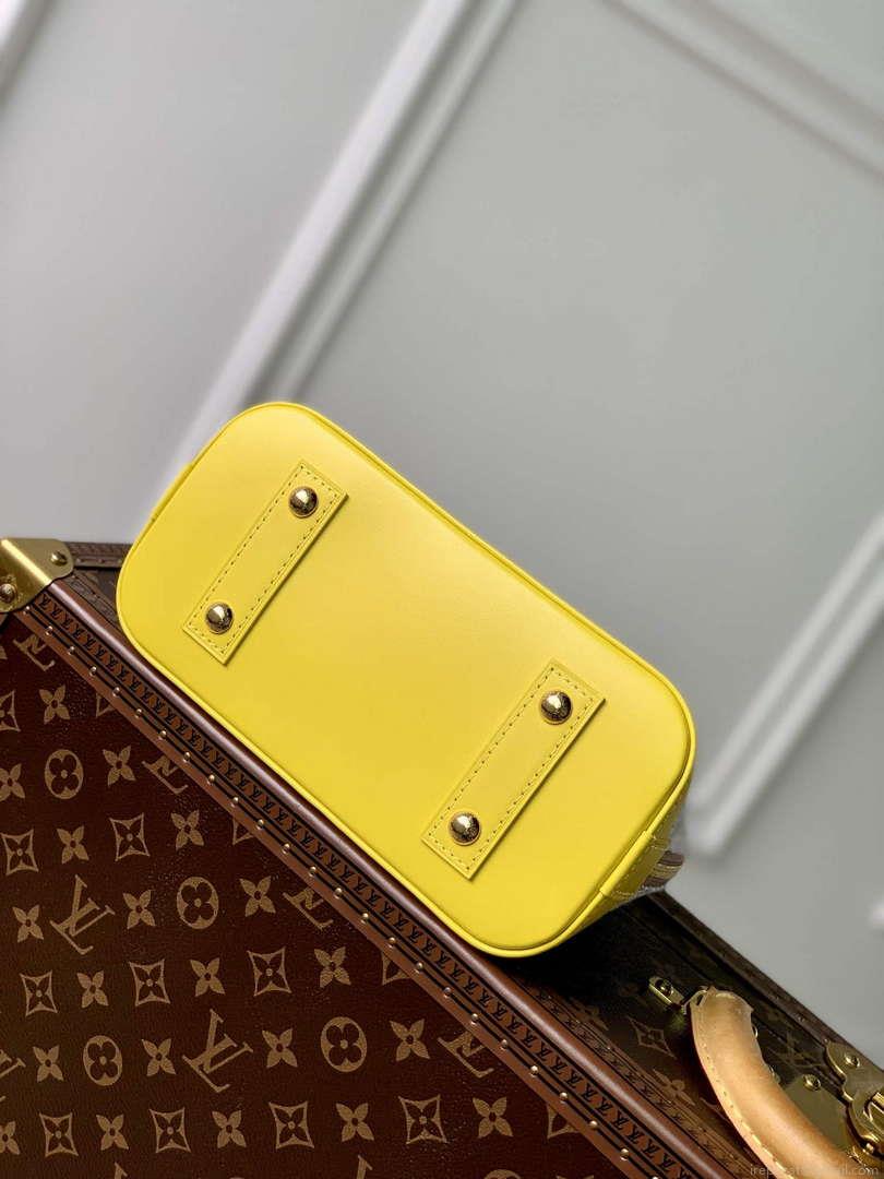 LV N40447 Louis Vuitton Alma BB Bag Yellow