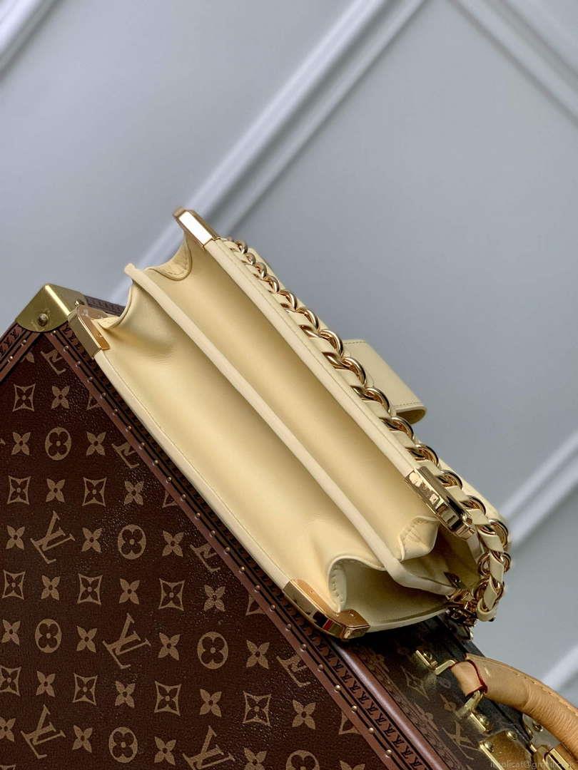 LV M22276 Louis Vuitton Dauphine MM Bag Yellow