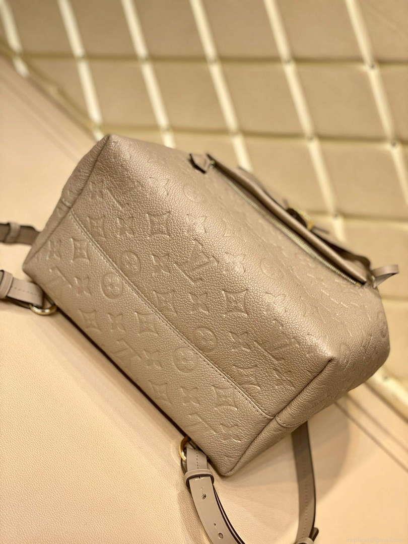 LV M45410 Louis Vuitton Montsouris Backpack Tourterelle Grey