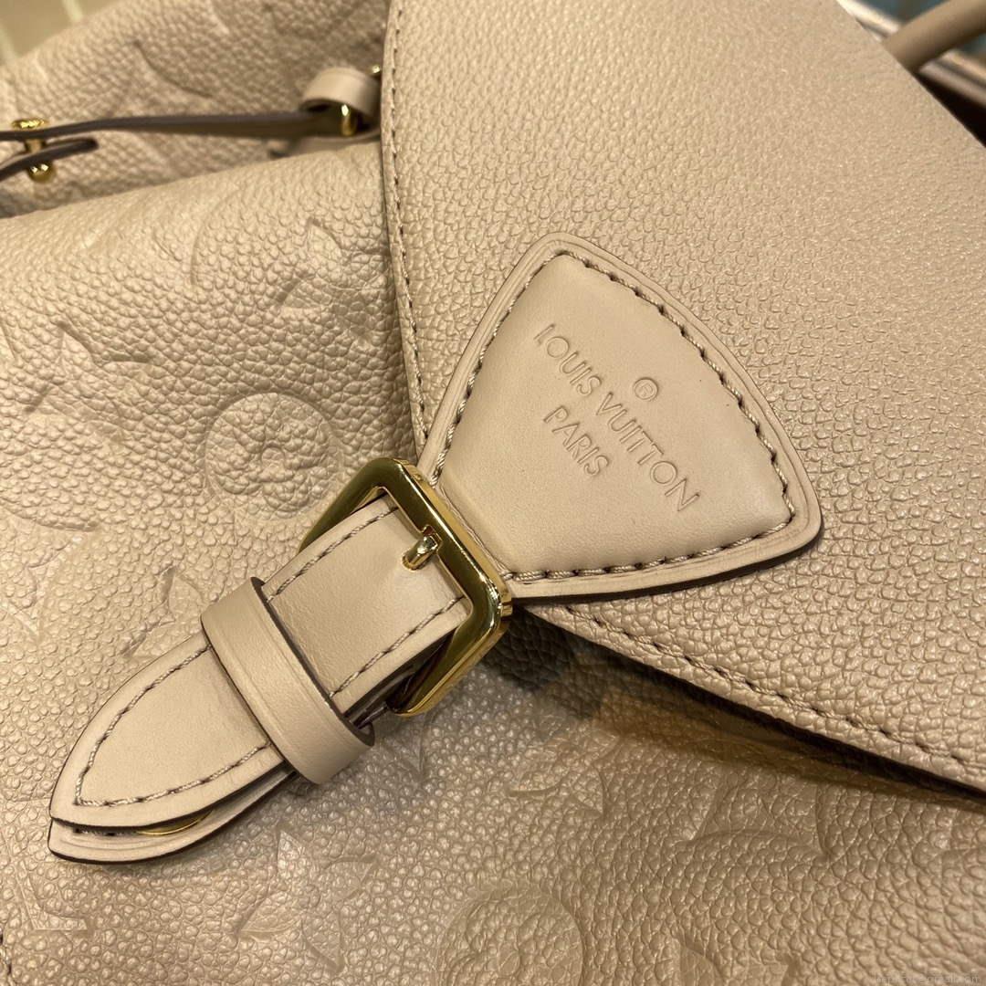 LV M45410 Louis Vuitton Montsouris Backpack Tourterelle Grey
