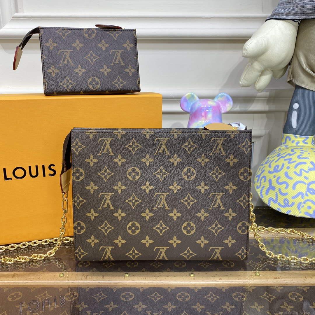 LV M81412 Louis Vuitton Toiletry Pouch On Chain