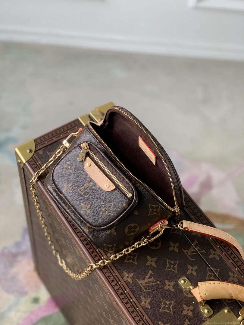 LV M82347 Louis Vuitton Mini Bumbag Monogram Empreinte Leather
