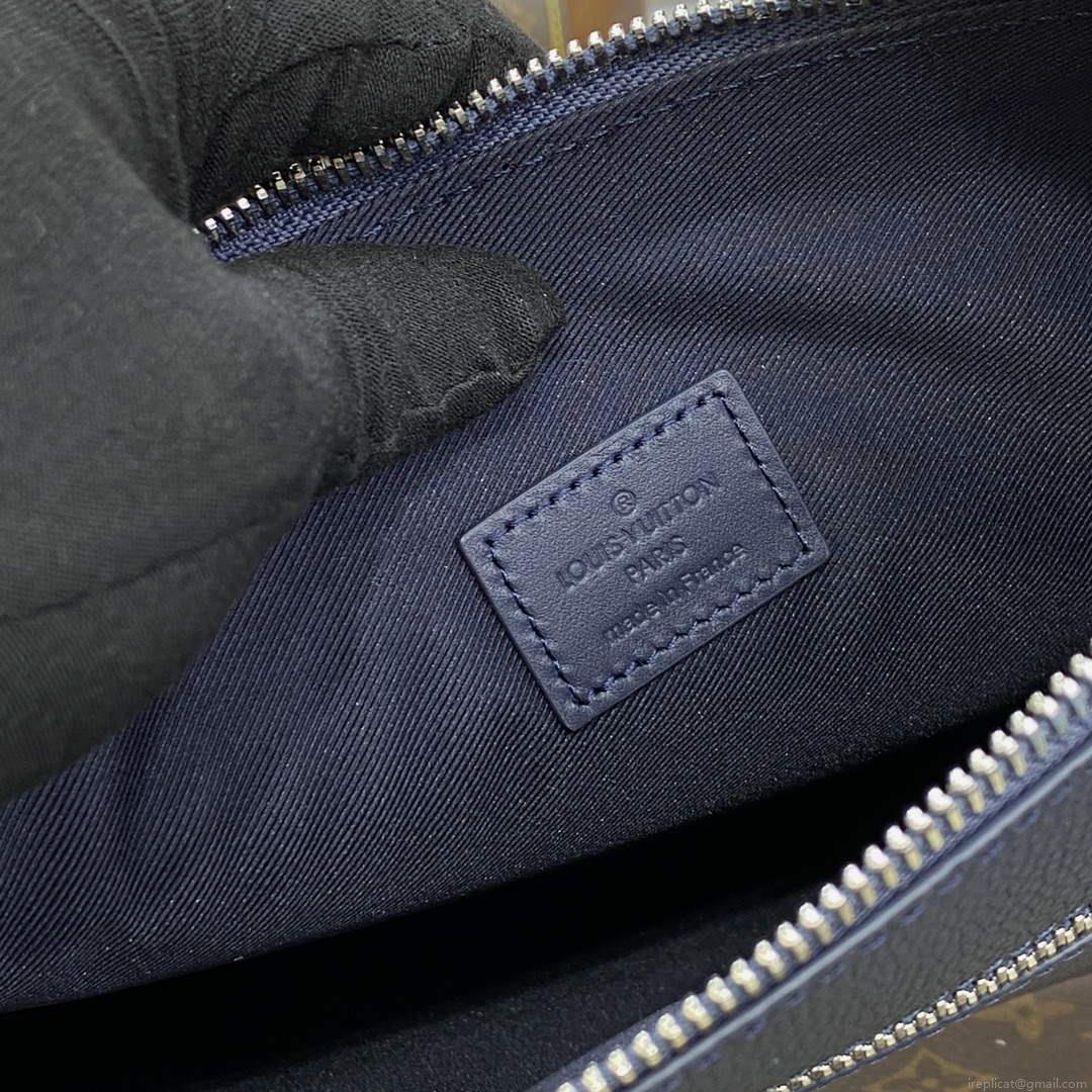 LV M69837 Louis Vuitton Takeoff Pouch Bag Blue