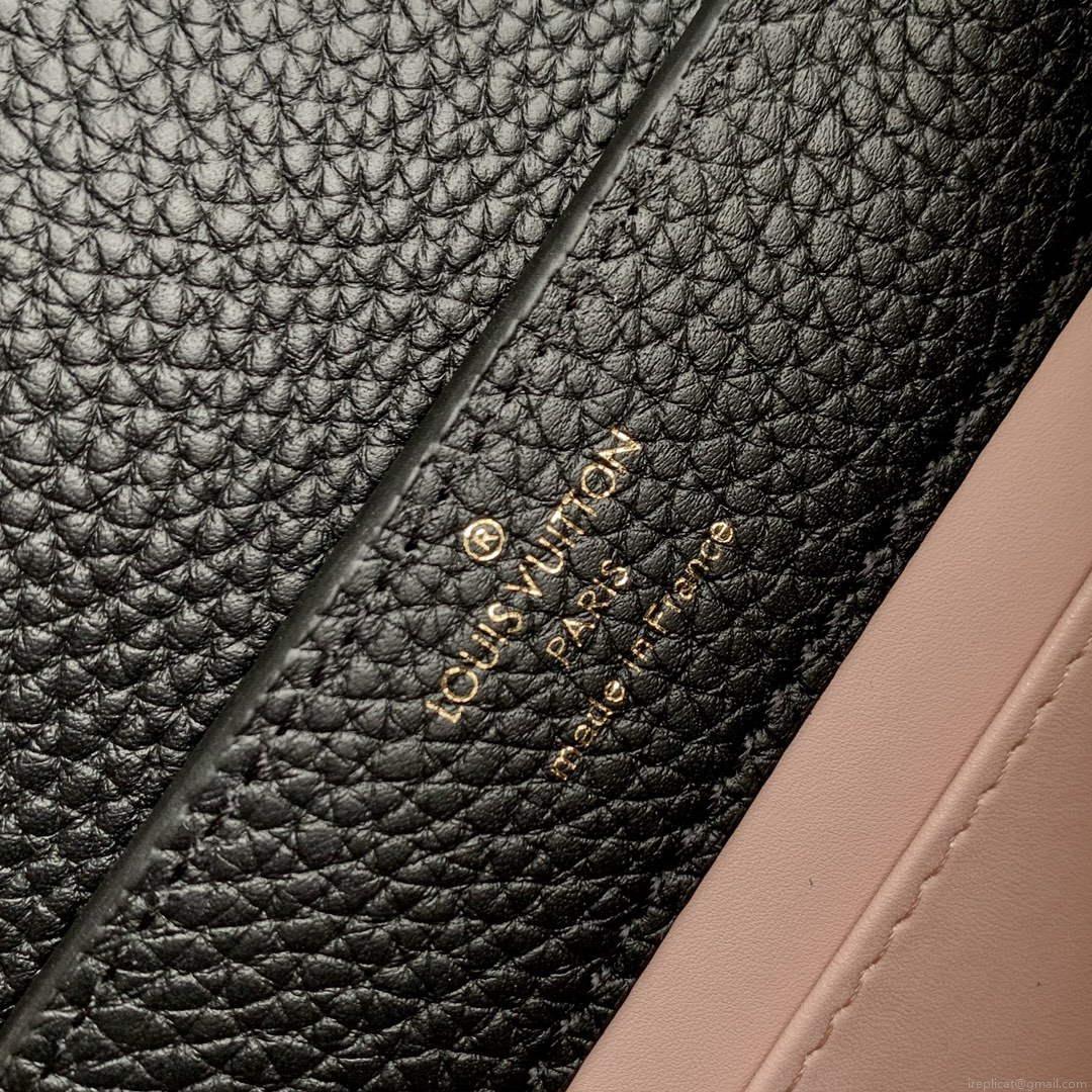 LV M21641 Louis Vuitton Capucines Mini Handbag Black