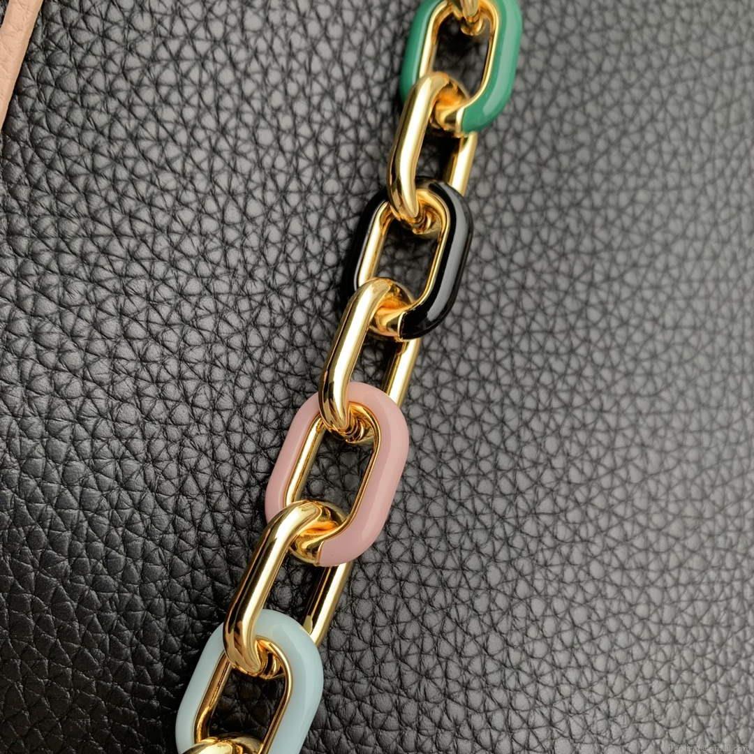 LV M21641 Louis Vuitton Capucines Mini Handbag Black