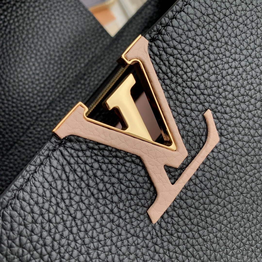LV M21641 Louis Vuitton Capucines BB Handbag Black