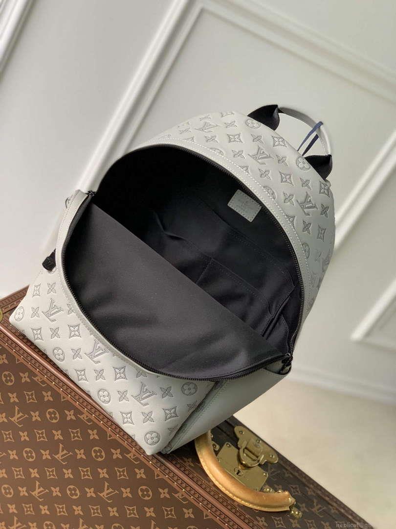 LV M46557 Louis Vuitton Discovery Backpack Bag Anthracite Gray