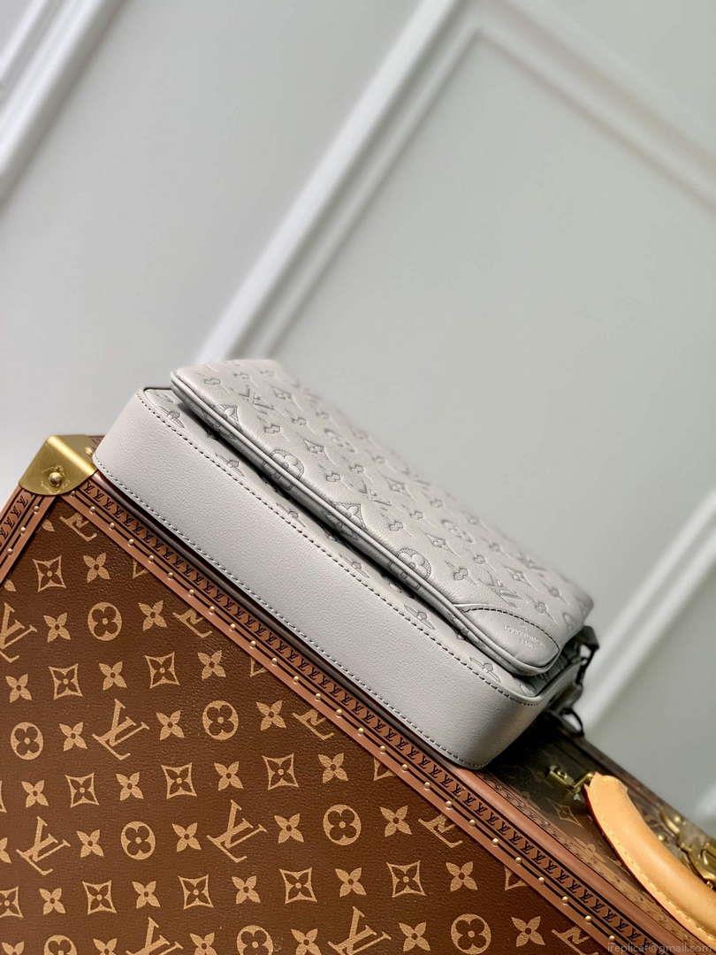 LV M46603 Louis Vuitton Trio Messenger Anthracite Gray