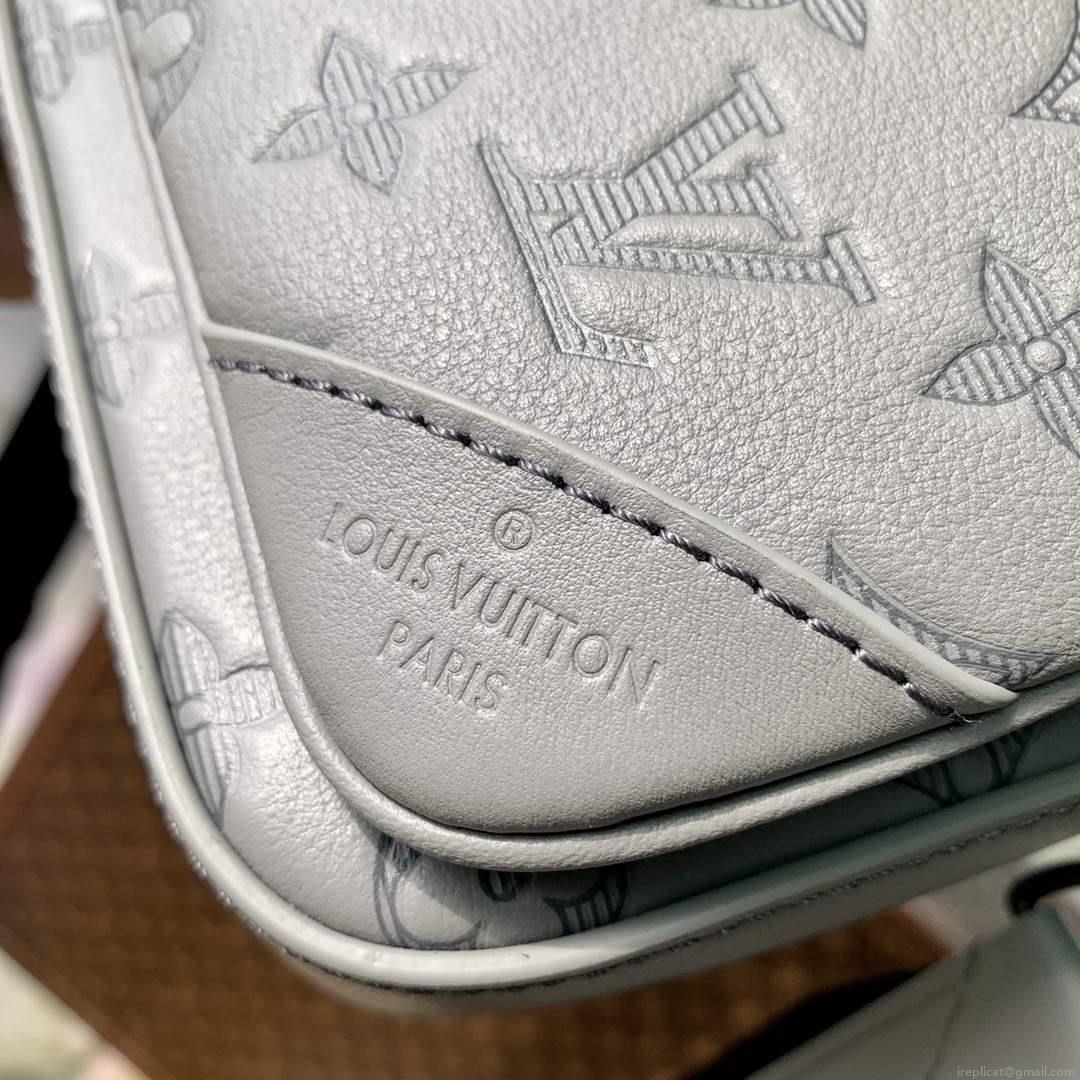 LV M46603 Louis Vuitton Trio Messenger Anthracite Gray