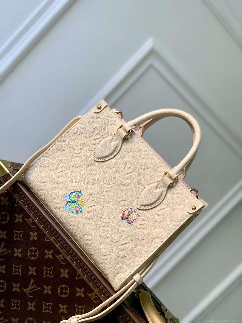LV M21732 Louis Vuitton LV x YK OnTheGo PM Quartz