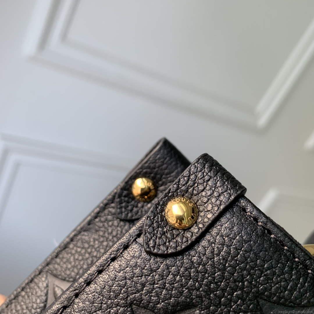 LV M21732 Louis Vuitton LV x YK OnTheGo PM Bag Black