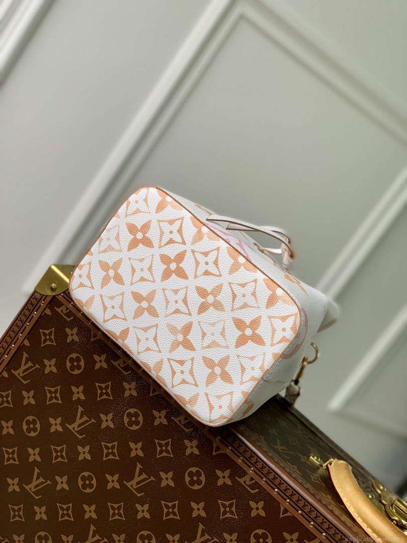 LV M22985 Louis Vuitton Néonoé BB Bucket Bag Beige