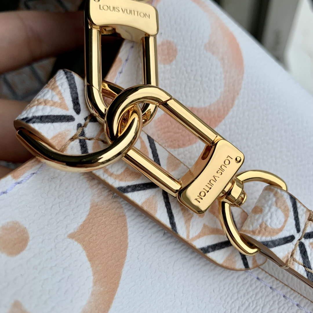 LV M22985 Louis Vuitton Néonoé BB Bucket Bag Beige