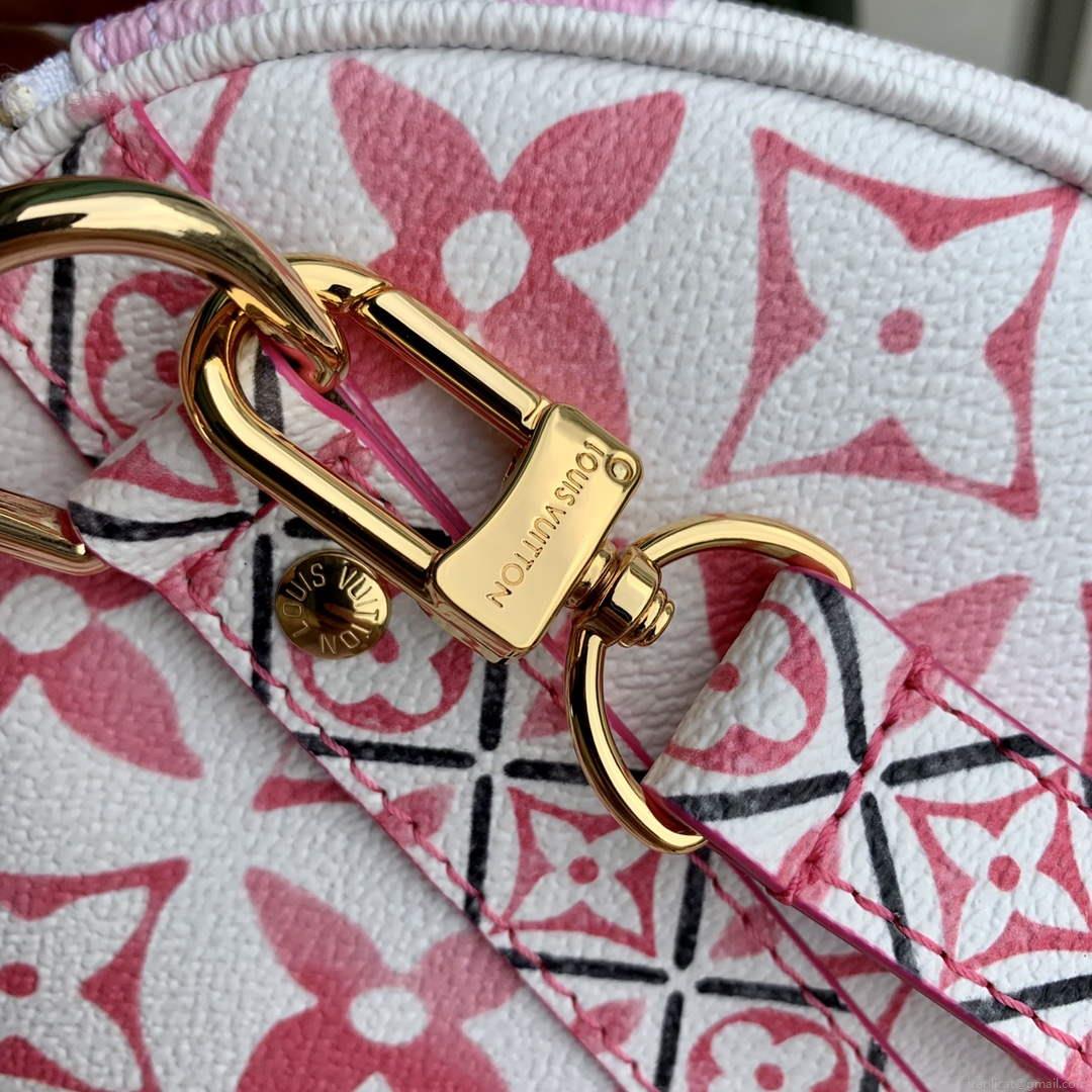 LV M23073 Louis Vuitton Speedy Bandoulière 25 Handbag Pink
