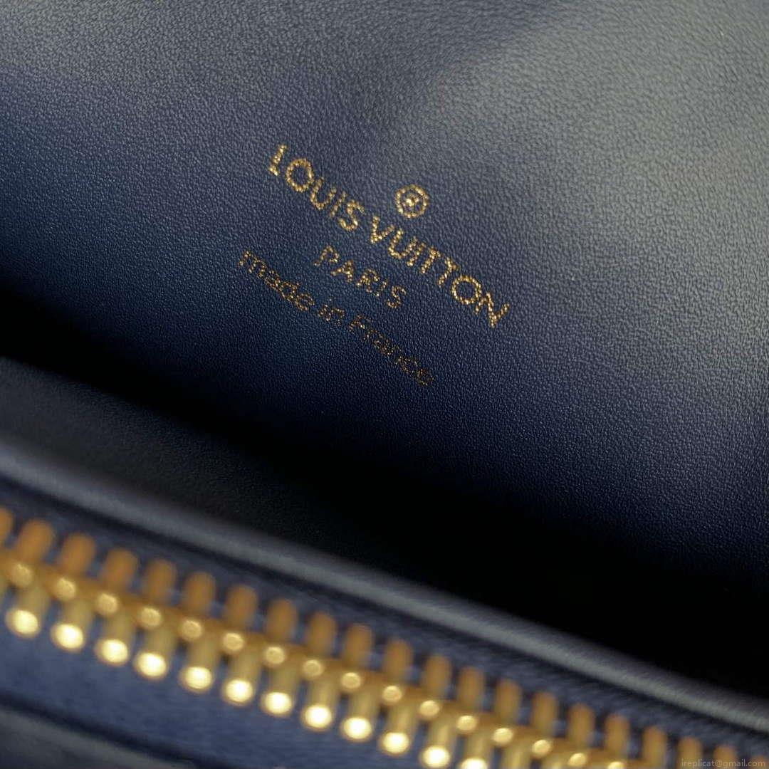 LV M22953 Louis Vuitton Coussin PM Tricolor Bag Blue