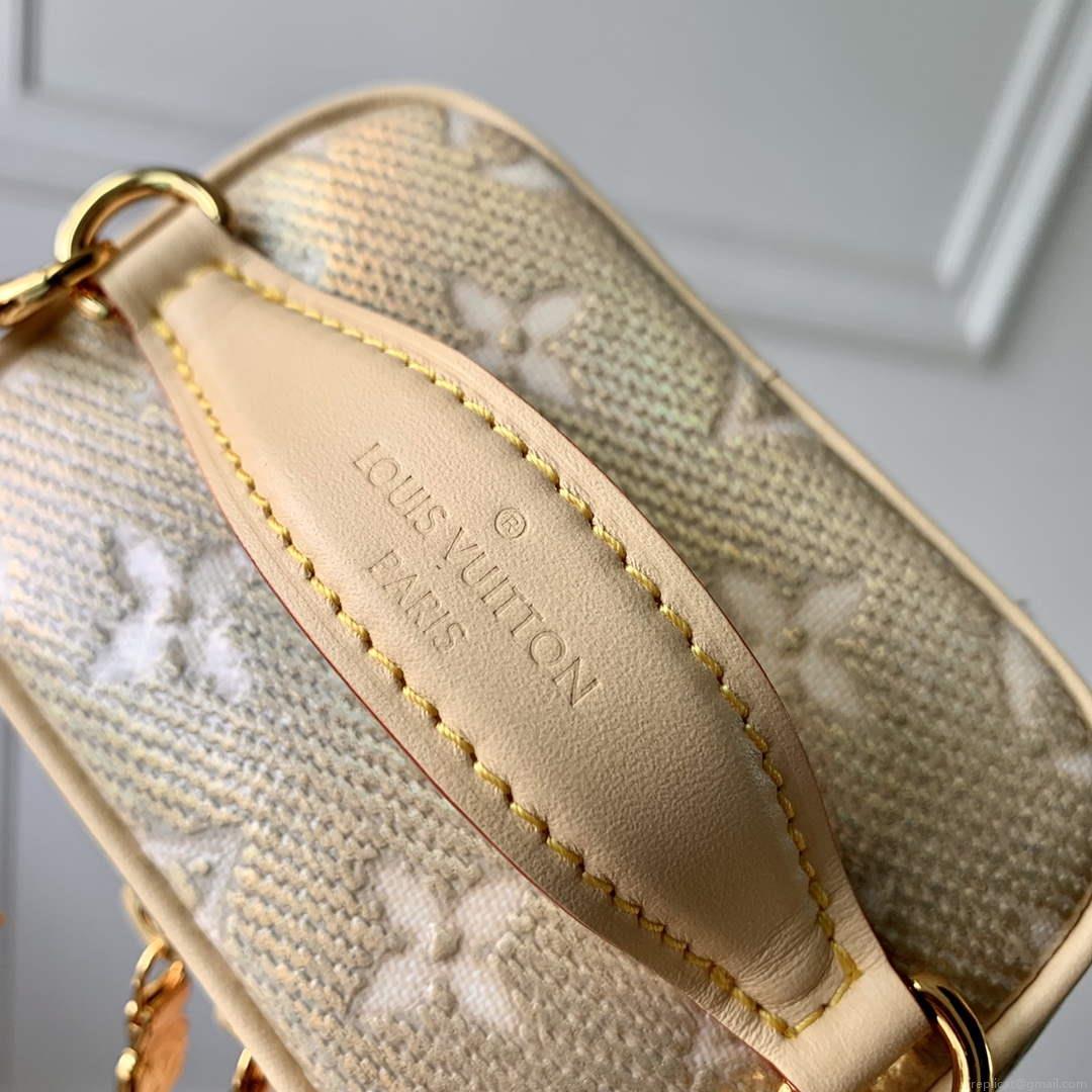 LV M22920 Louis Vuitton Micro Vanity Miniature Bag Beige