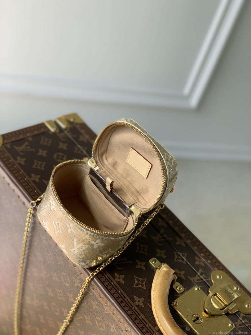 LV M22920 Louis Vuitton Micro Vanity Miniature Bag Beige