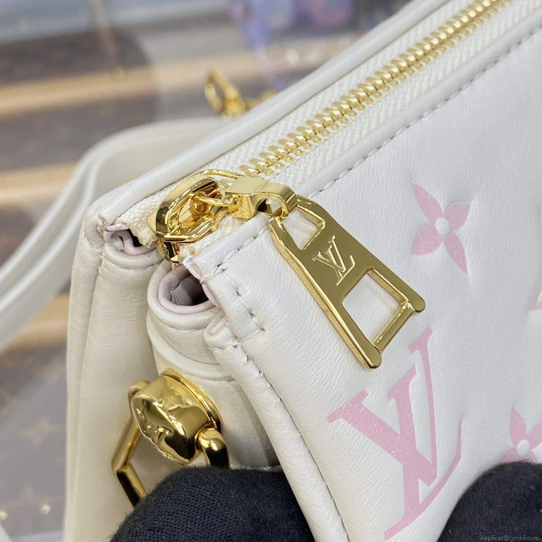 LV M22993 Louis Vuitton Coussin BB Handbag Quartz & Multicolor