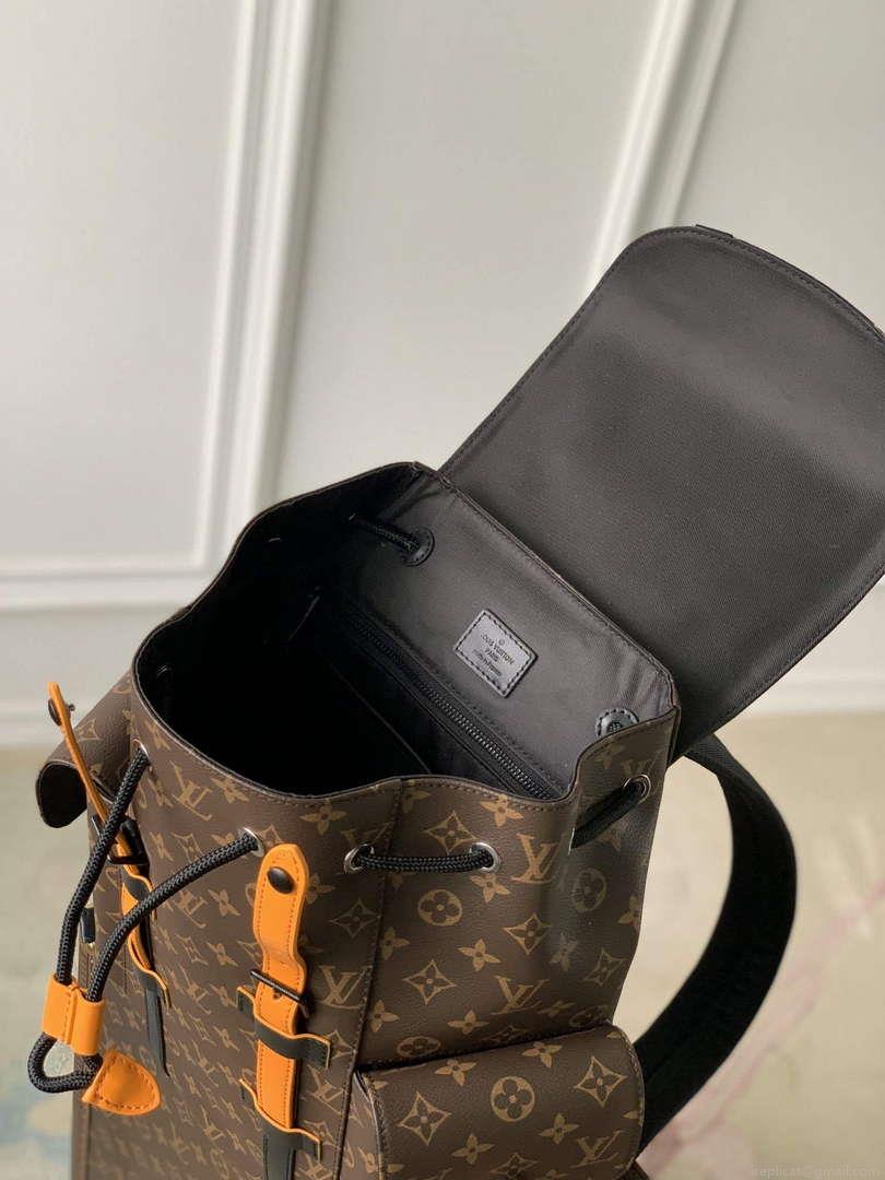LV M46699 Louis Vuitton Christopher PM Backpack Radiant Sun