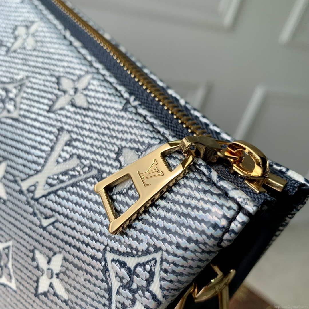 LV M23071 Louis Vuitton Coussin PM Handbag Blue