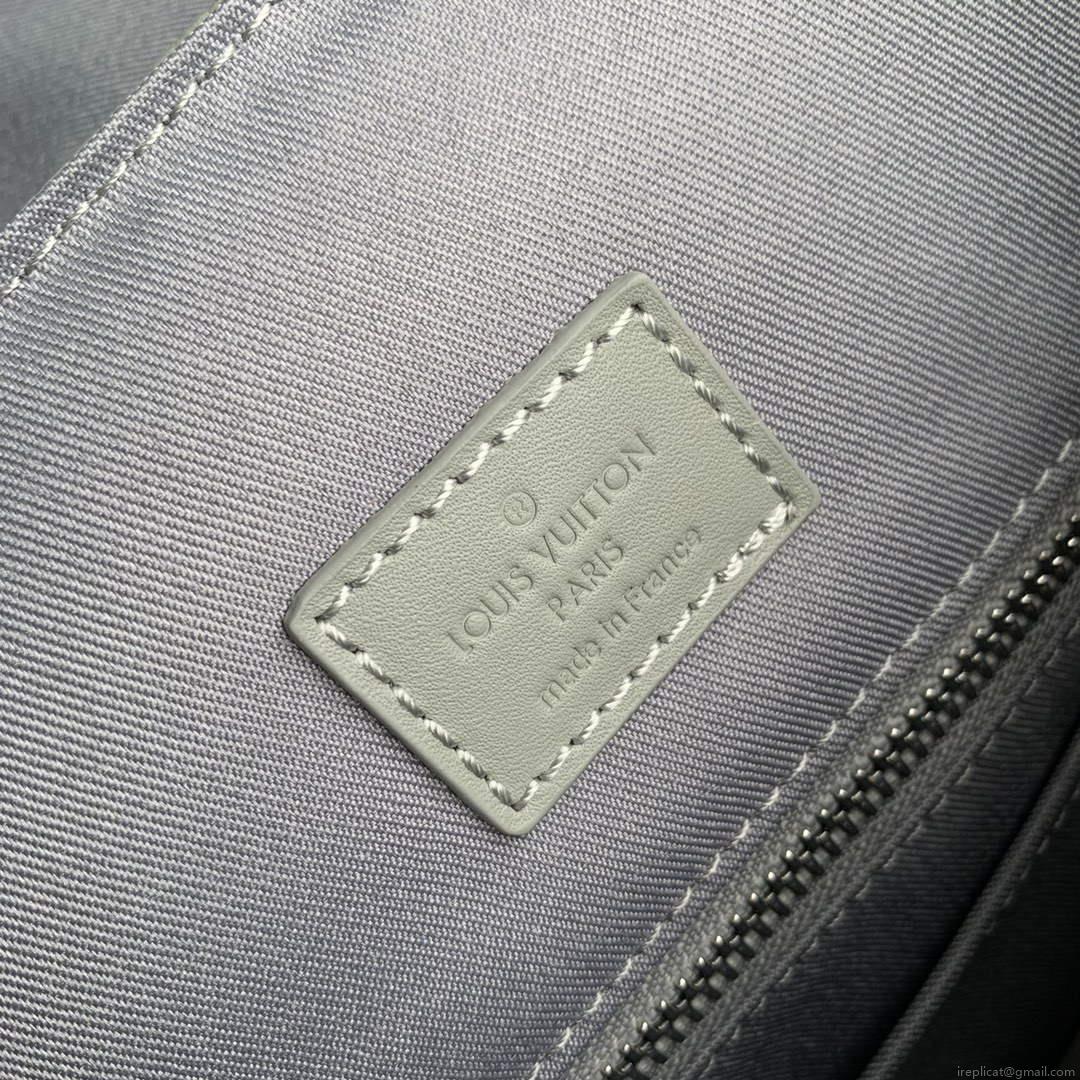 LV M23146 Louis Vuitton Christopher PM Backpack Mineral Gray