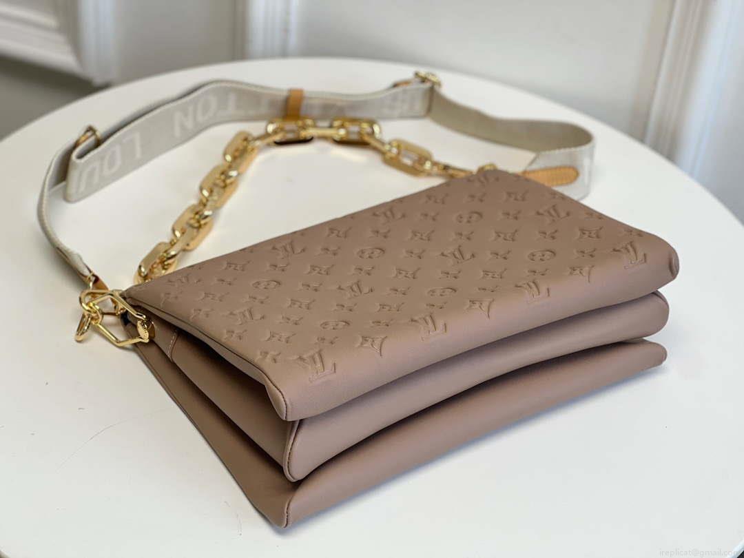 Louis Vuitton LV M21276 Coussin MM Bag Taupe