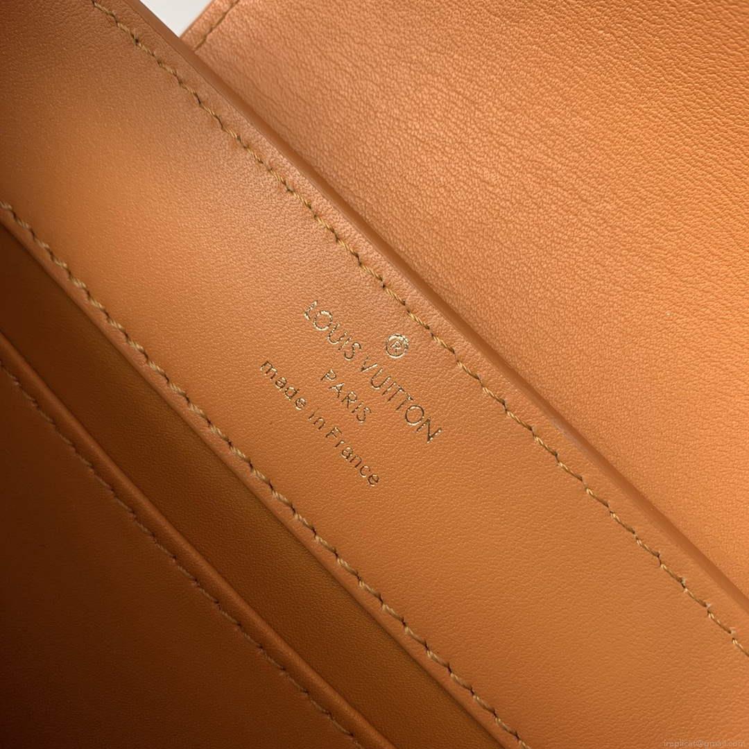LV M22863 Louis Vuitton Capucines Mini Handbag Saffron Yellow