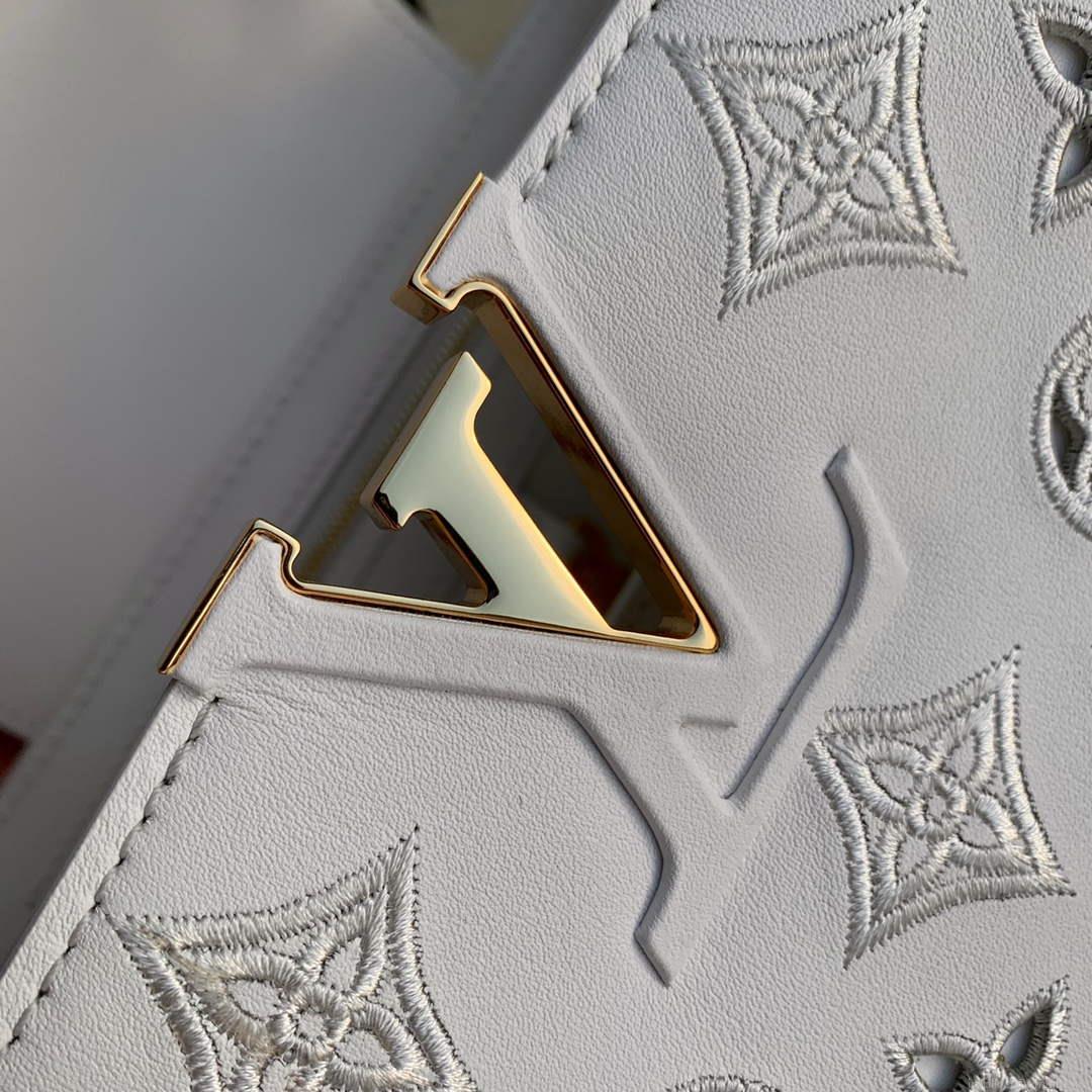 LV M22863 Louis Vuitton Capucines BB Handbag White