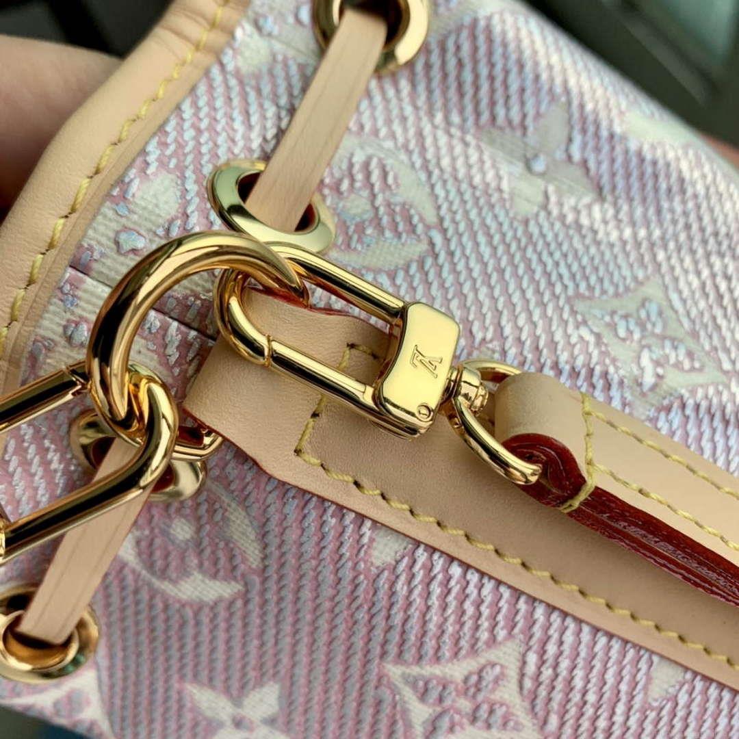 LV M82427 Louis Vuitton Nano Noe Handbag Pink