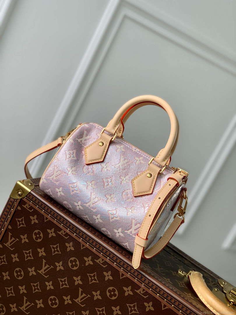 LV M22849 Louis Vuitton Speedy Bandoulière 20 Handbag Pink