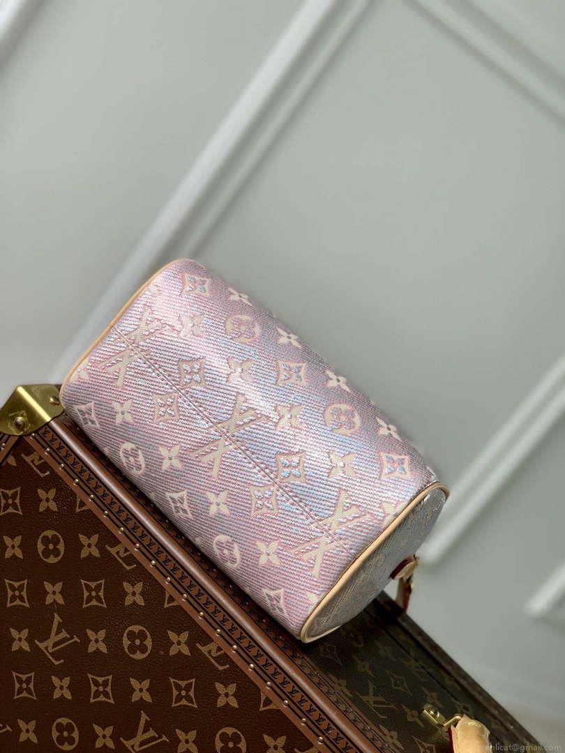 LV M22849 Louis Vuitton Speedy Bandoulière 20 Handbag Pink