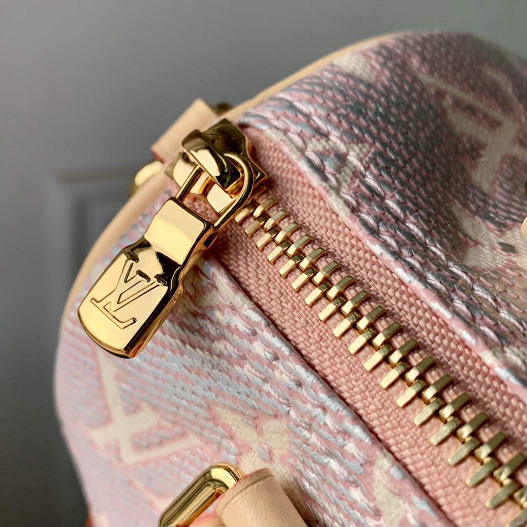 LV M22849 Louis Vuitton Speedy Bandoulière 20 Handbag Pink