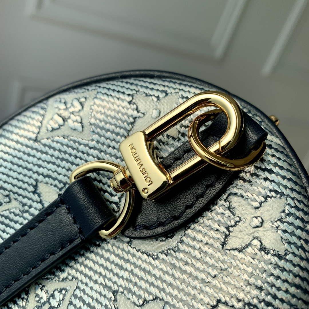 LV M23069 Louis Vuitton Speedy Bandoulière 20 Handbag Blue