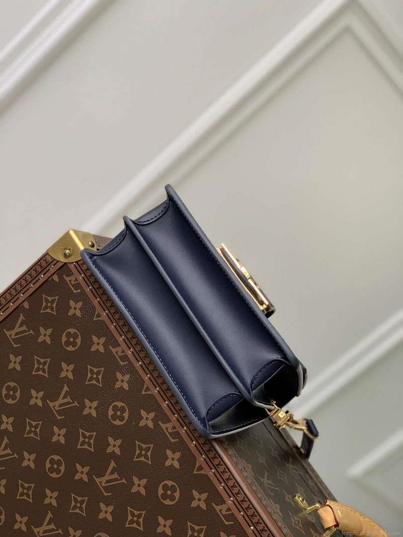 LV M22826 Louis Vuitton Mini Dauphine Handbag Blue