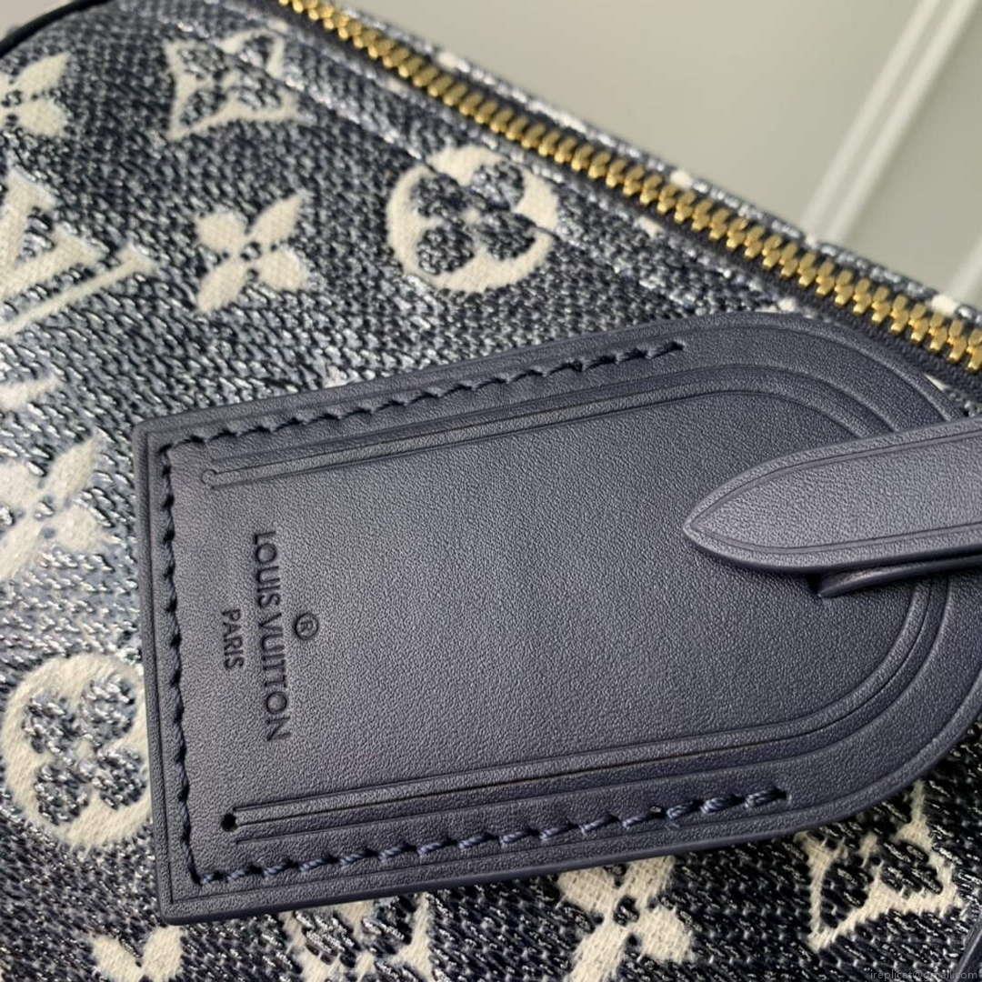 LV M22923 Louis Vuitton Keepall Bandoulière 45 Bag Blue