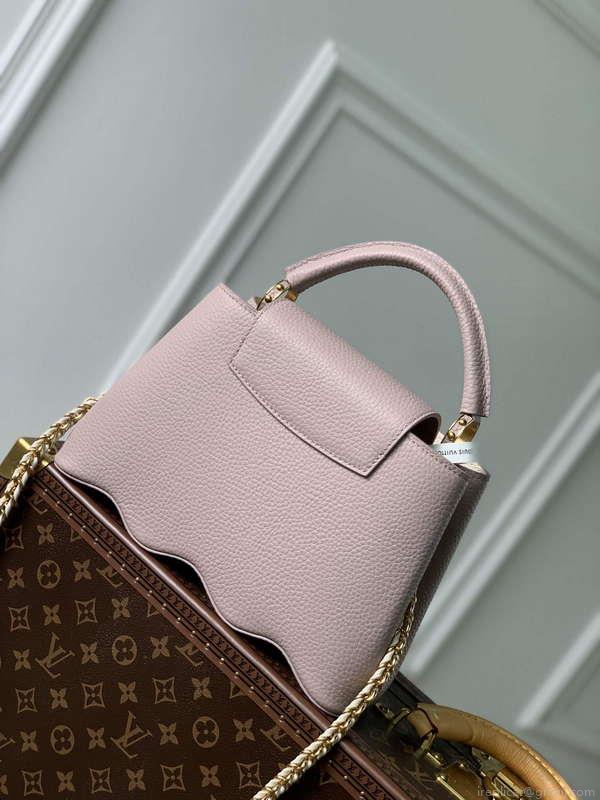 LV M22122 Louis Vuitton Capucines BB Handbag Wisteria
