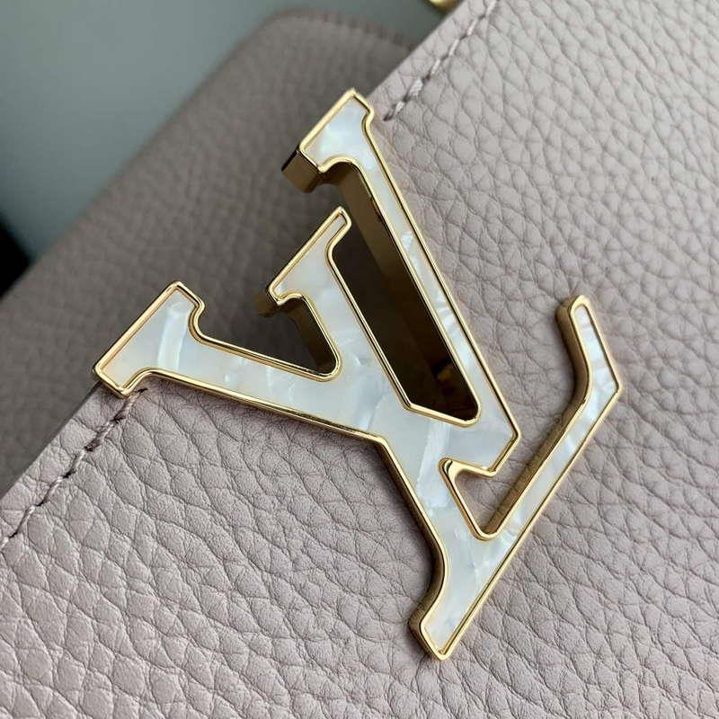 LV M22122 Louis Vuitton Capucines BB Handbag Wisteria